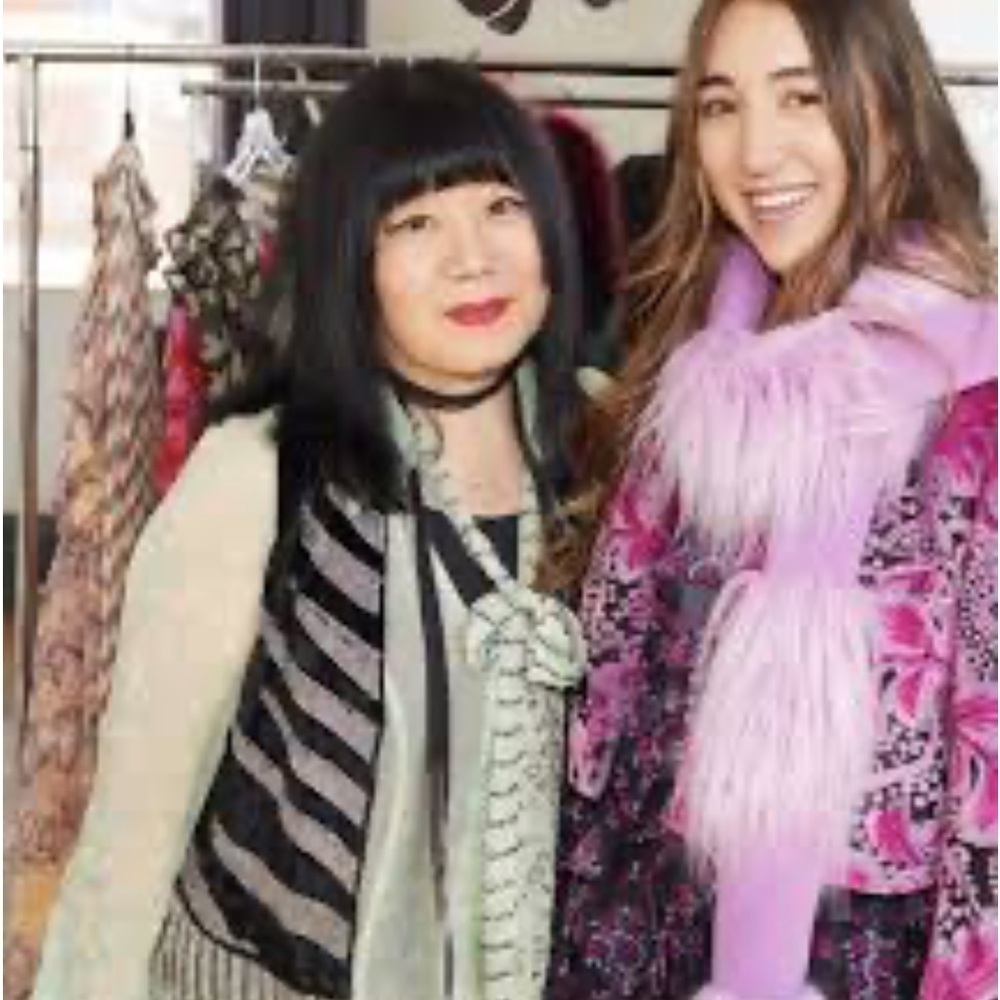 Anna Sui X Free People Fab Faux Fur Scarf NWT